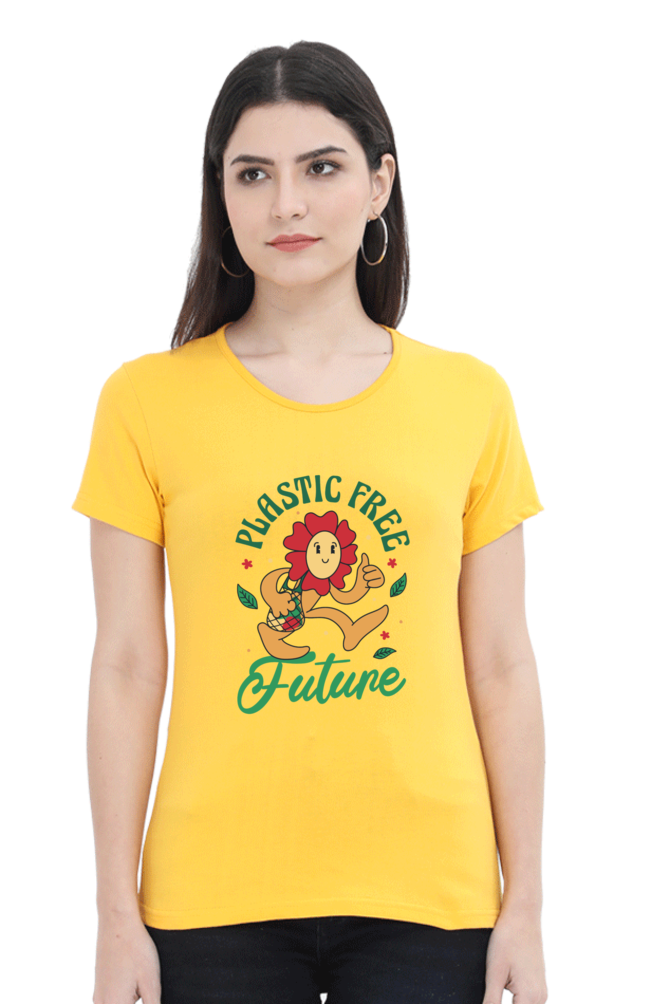Plastic Free Flower T-Shirt
