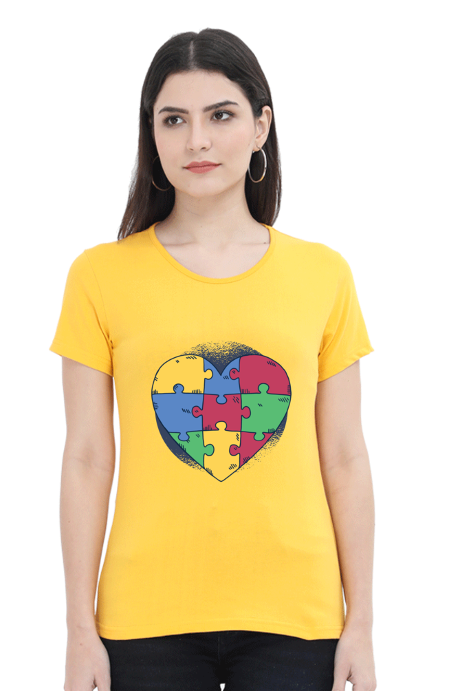 Autism Heart Puzzle T-Shirt