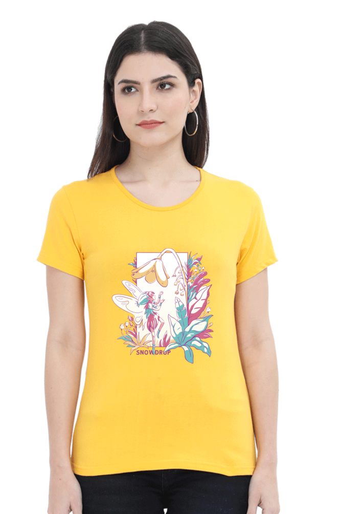 Small Fairy With Flowers T-Shirt