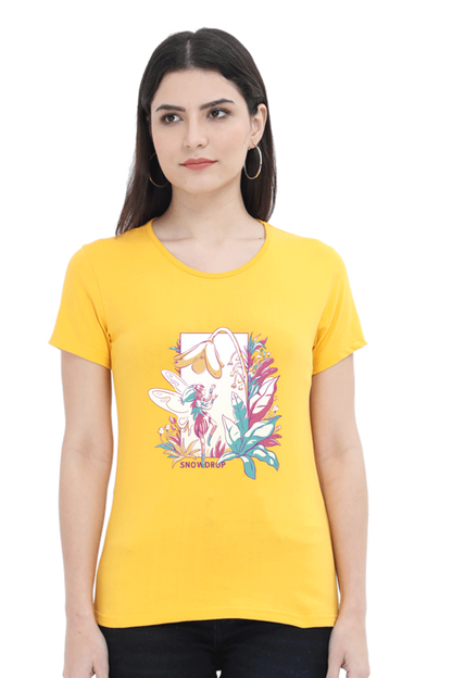 Small Fairy With Flowers T-Shirt