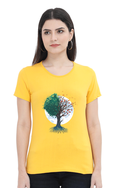 Tree Of Butterflies Autumn T-Shirt