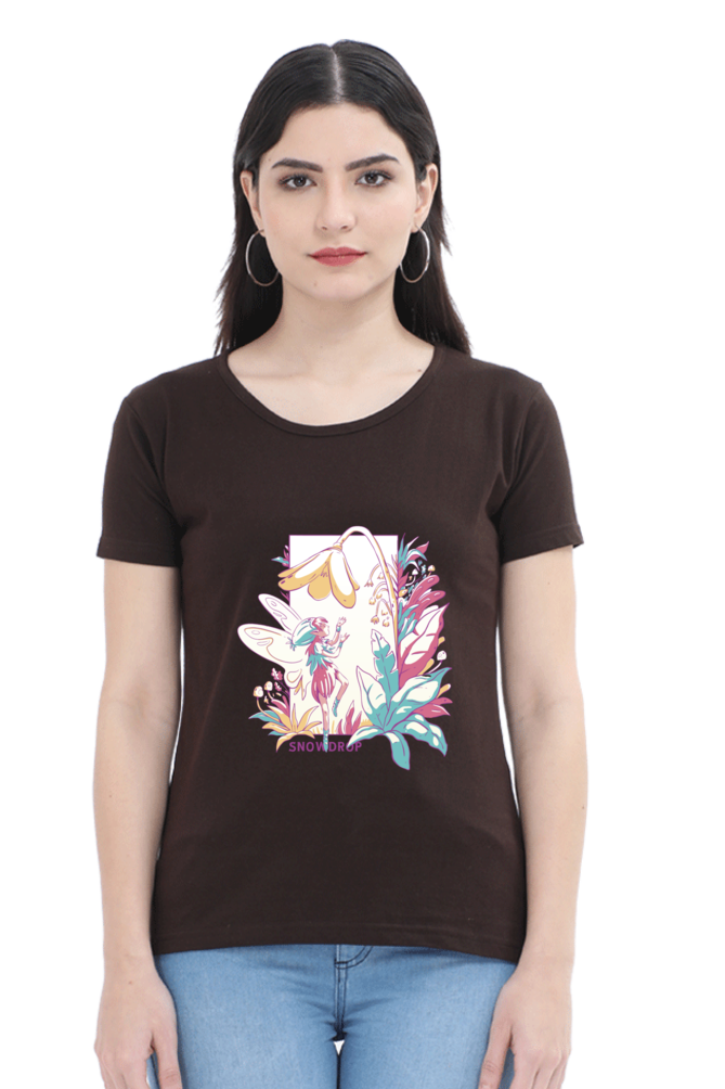 Small Fairy With Flowers T-Shirt