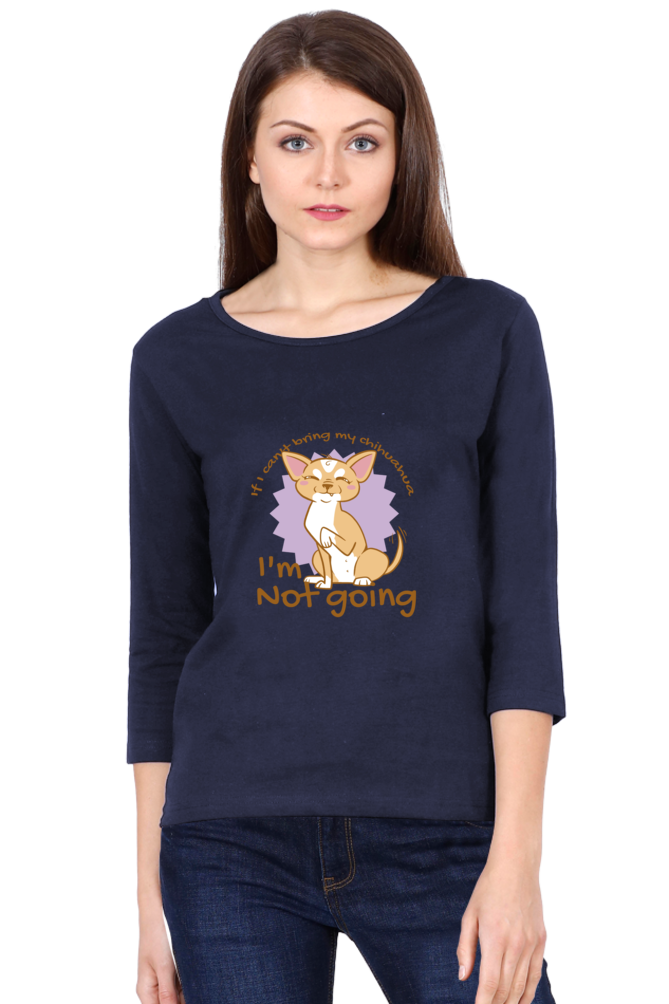 Chihuahua Round Neck Full Sleeve