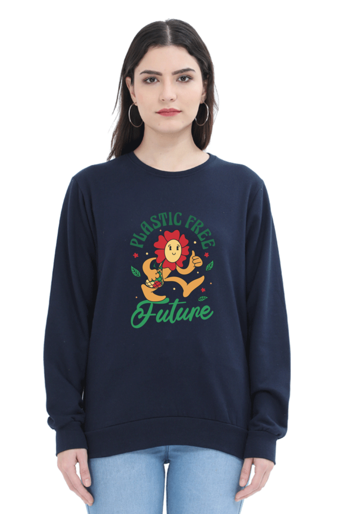 Plastic Free Flower Sweatshirts