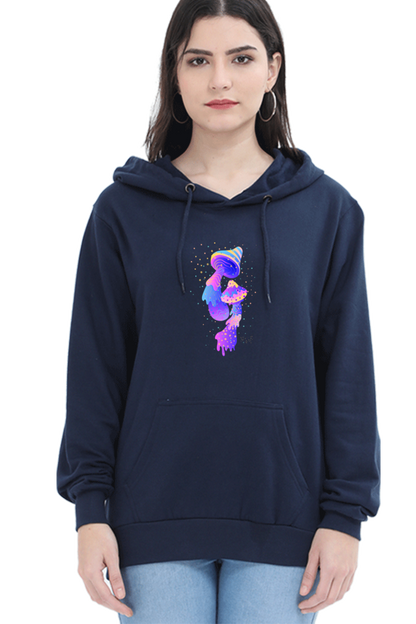 Psychedelics Mushroom Hooded Sweat Shirt