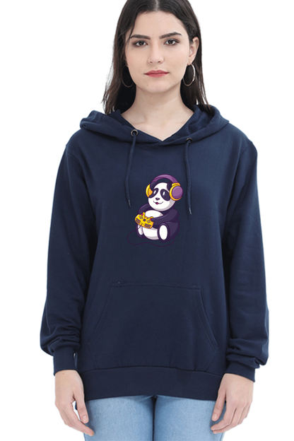 Gamer Panda Hooded Sweat Shirt