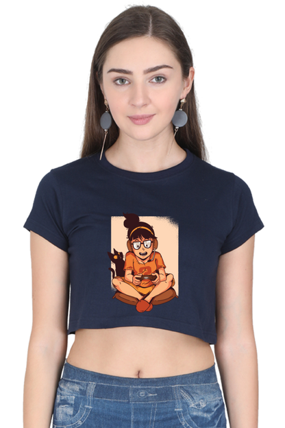 Gamer Girl Crop Top