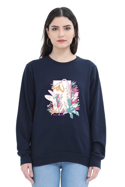 Small Fairy With Flowers Sweatshirt