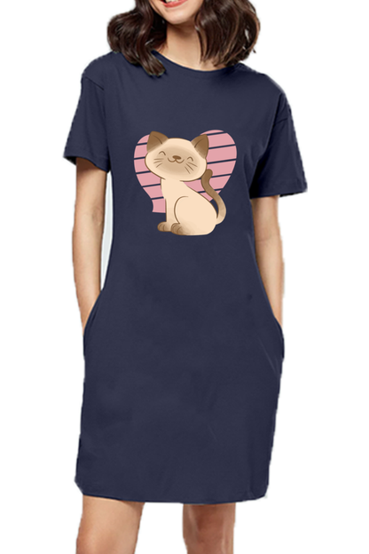 Siamese T-Shirt Dress
