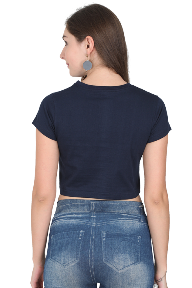 Magic Mushrooms Fantasy Crop Top