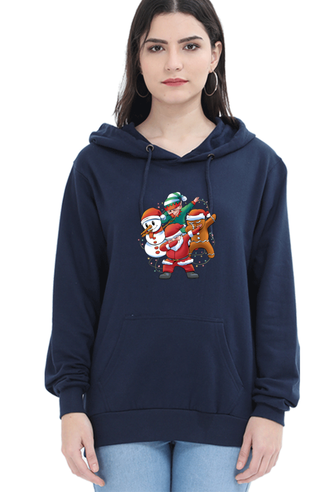 Santa Friends Hooded Sweat Shirt