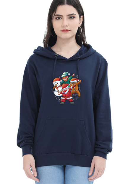 Santa Friends Hooded Sweat Shirt