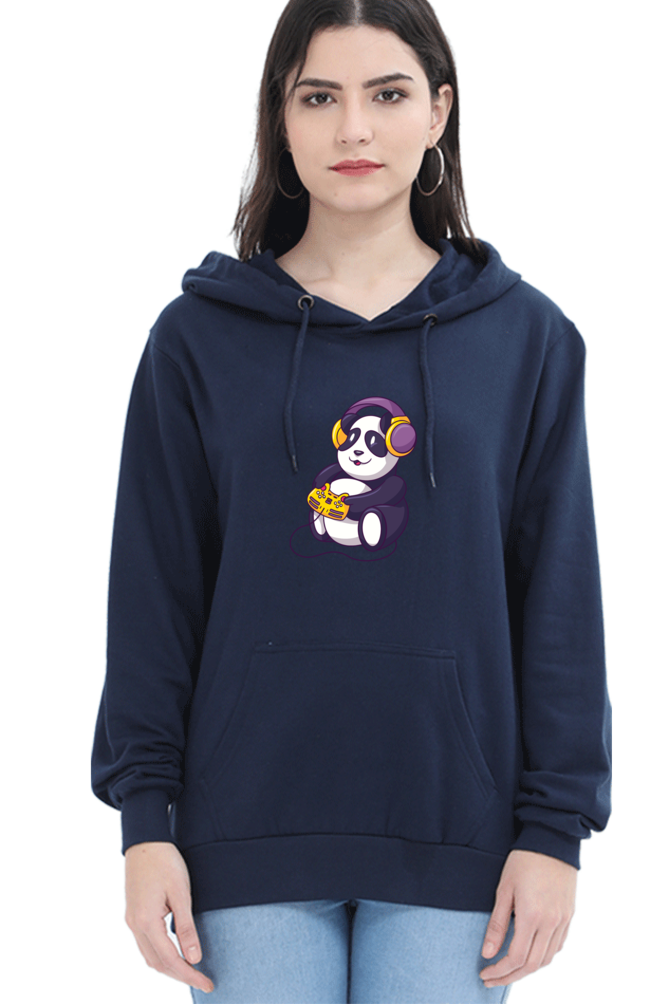 Gamer Panda Hooded Sweat Shirt