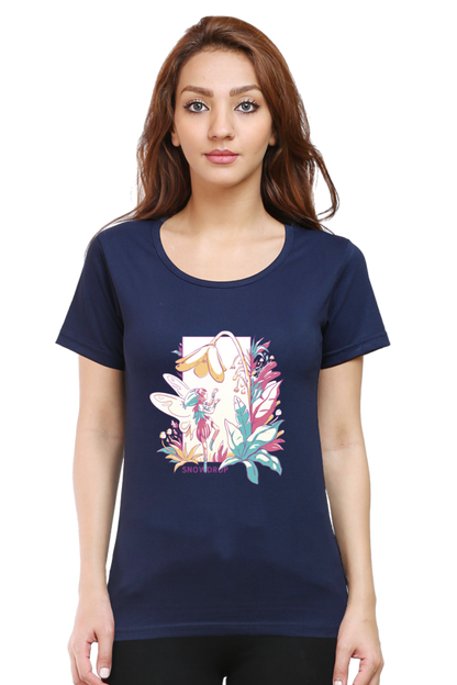 Small Fairy With Flowers T-Shirt
