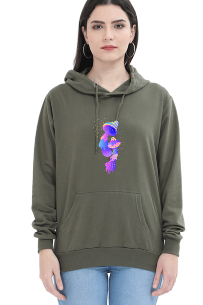 Psychedelics Mushroom Hooded Sweat Shirt