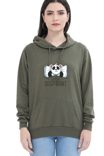 Panda Sleep Hooded Sweat Shirt
