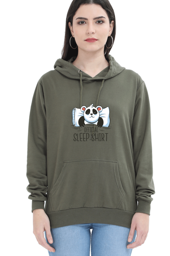 Panda Sleep Hooded Sweat Shirt