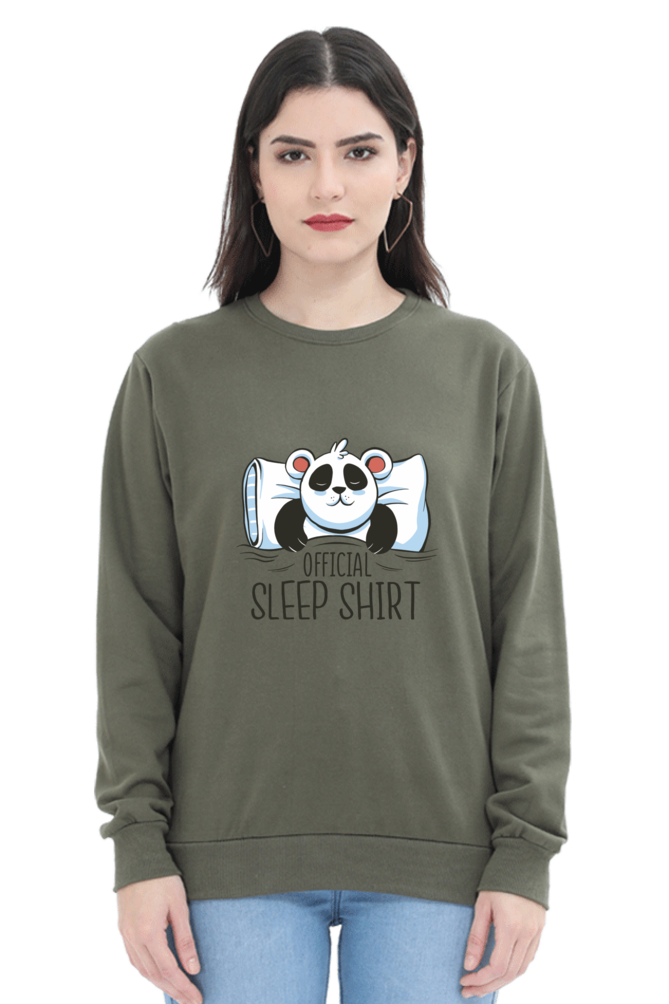 Panda Sleep Hooded Sweat Shirt