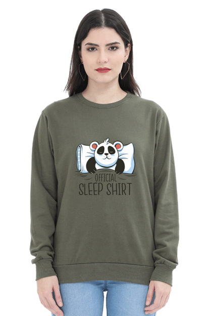 Panda Sleep Hooded Sweat Shirt
