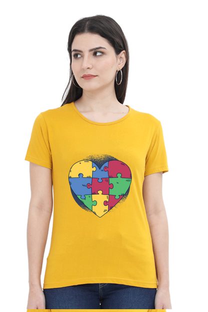Autism Heart Puzzle T-Shirt