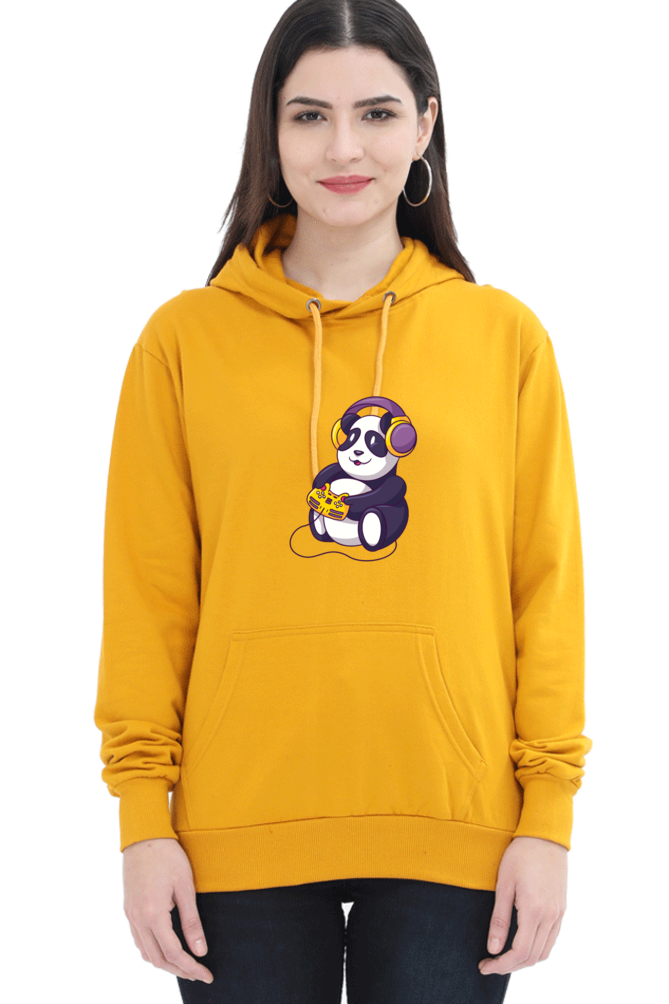 Gamer Panda Hooded Sweat Shirt
