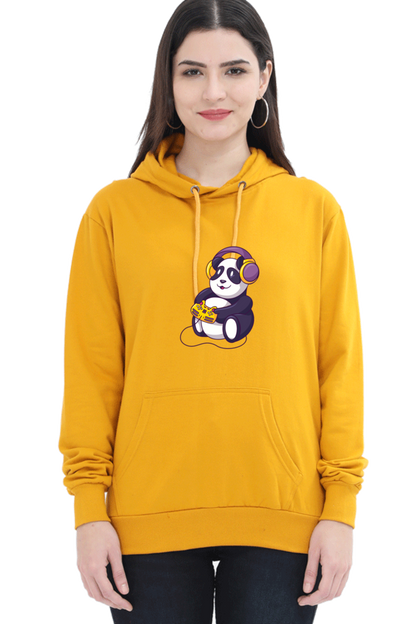 Gamer Panda Hooded Sweat Shirt