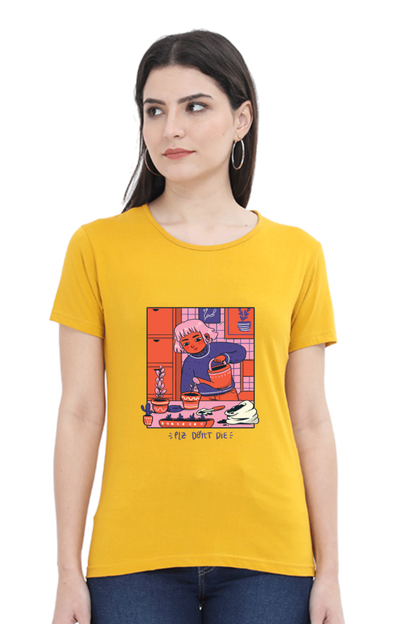 Girl Watering Plant T-Shirt