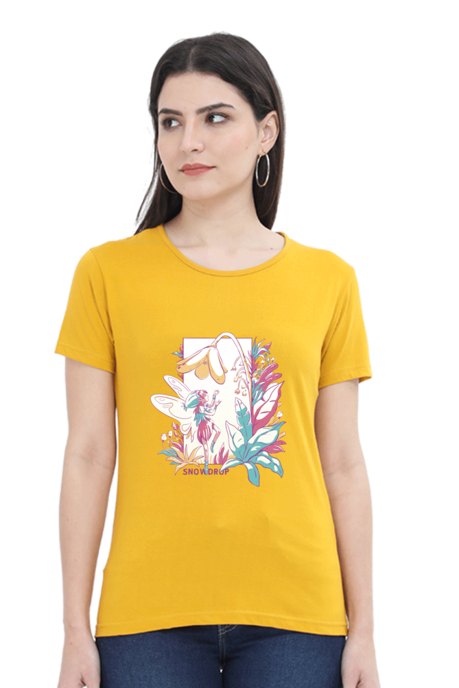 Small Fairy With Flowers T-Shirt