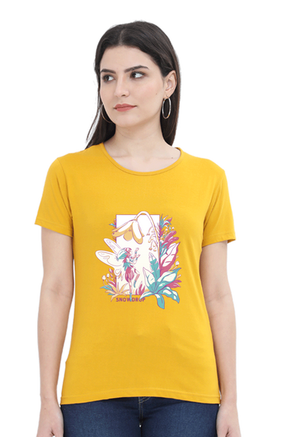 Small Fairy With Flowers T-Shirt