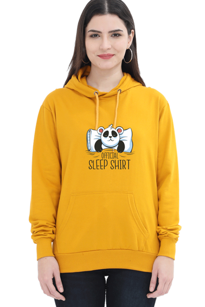 Panda Sleep Hooded Sweat Shirt