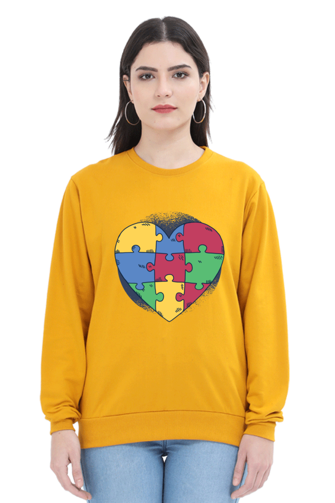 Autism Heart Puzzle Sweatshirt