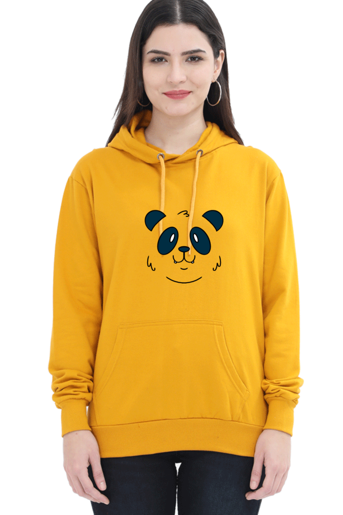 Panda Face Hooded Sweat Shirt