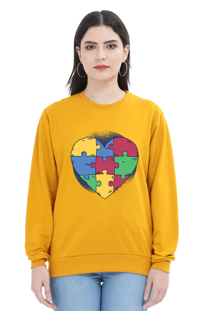 Autism Heart Puzzle Sweatshirt