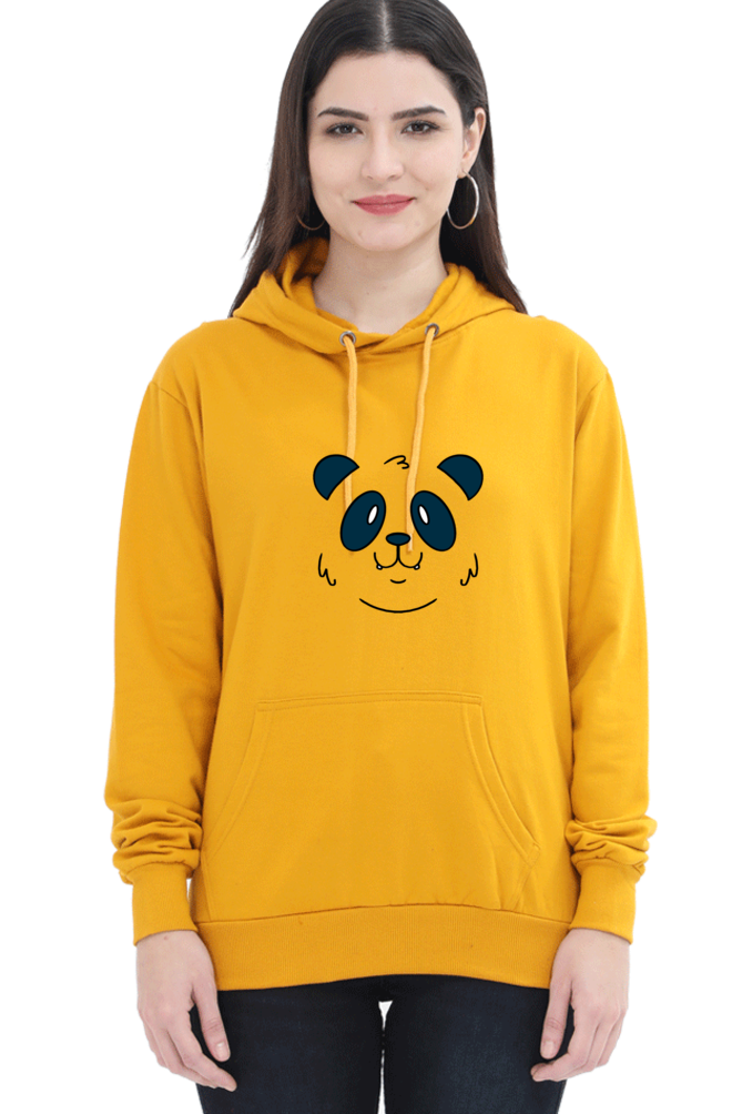 Panda Face Hooded Sweat Shirt