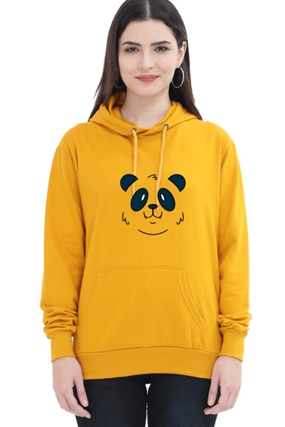 Panda Face Hooded Sweat Shirt