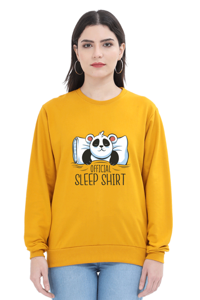 Panda Sleep Hooded Sweat Shirt