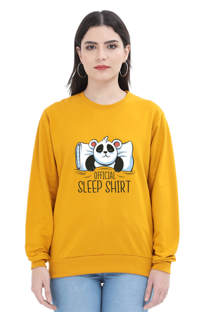 Panda Sleep Hooded Sweat Shirt