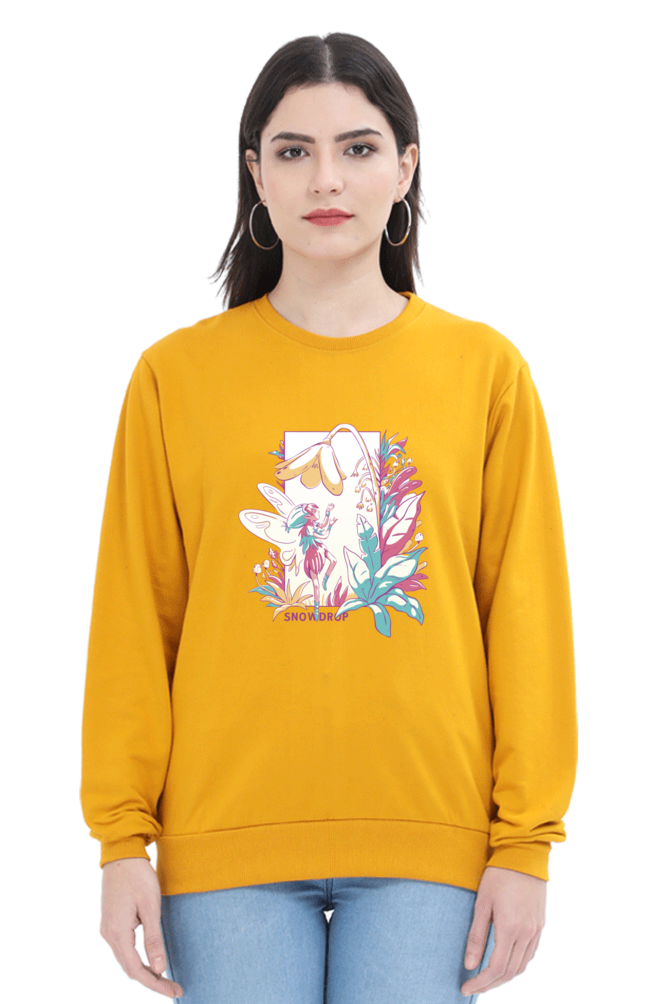 Small Fairy With Flowers Sweatshirt