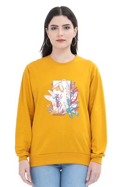 Small Fairy With Flowers Sweatshirt