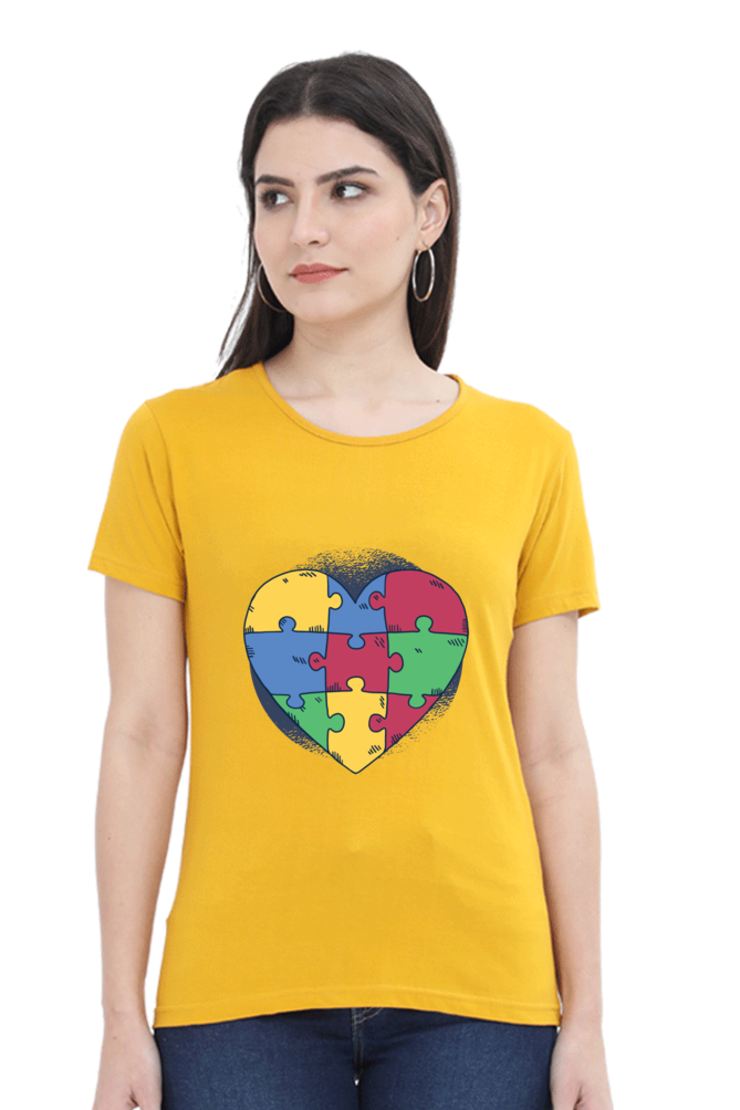 Autism Heart Puzzle T-Shirt