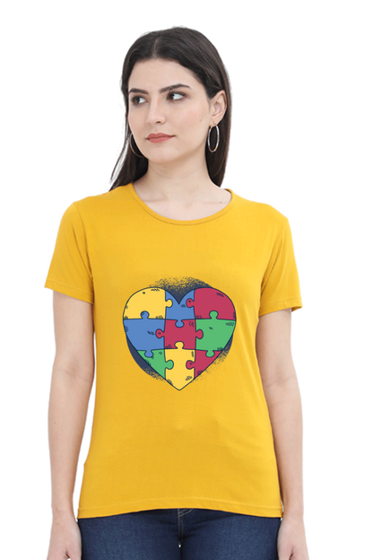Autism Heart Puzzle T-Shirt