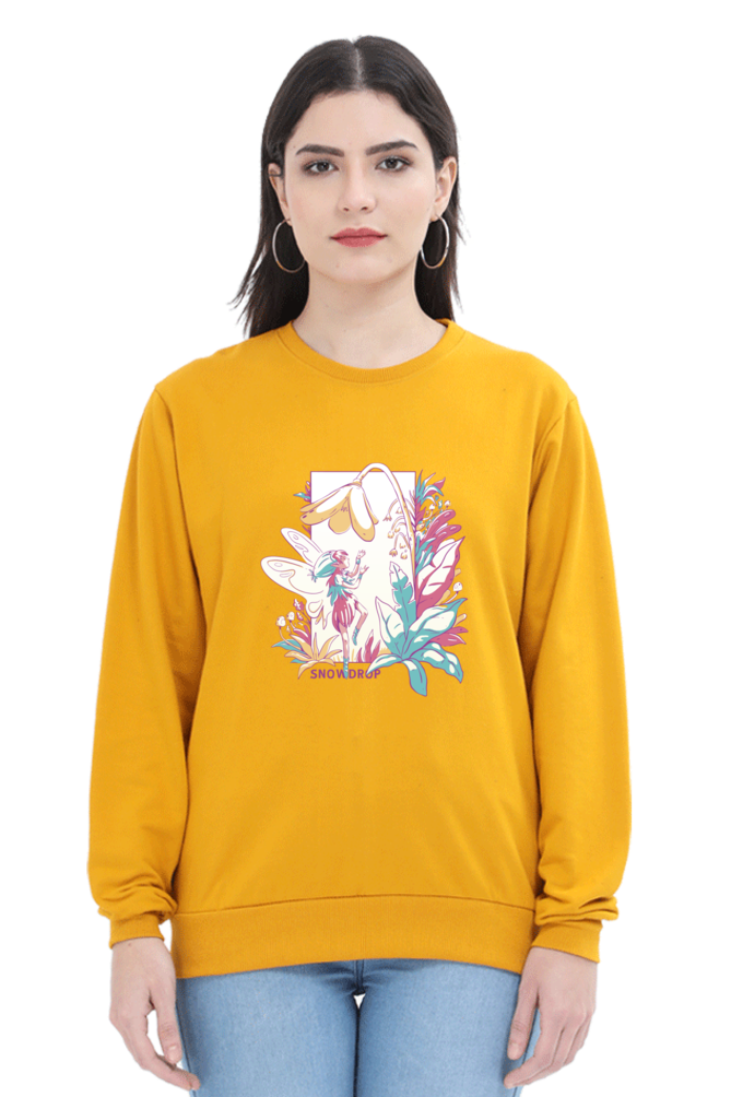 Small Fairy With Flowers Sweatshirt
