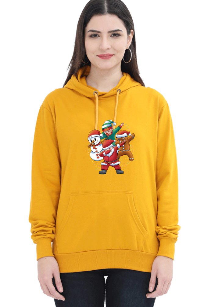 Santa Friends Hooded Sweat Shirt