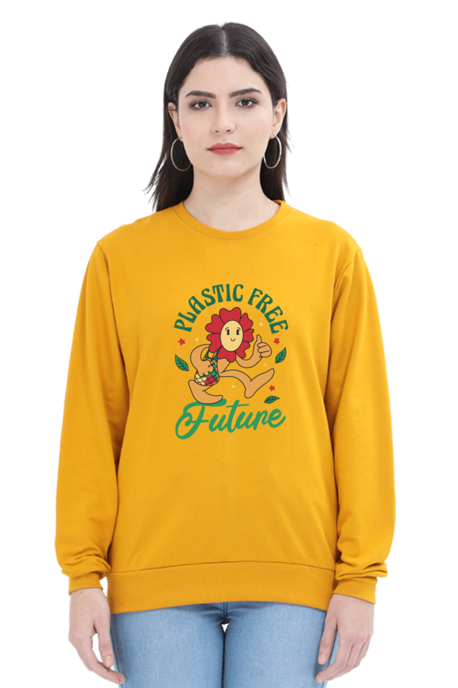 Plastic Free Flower Sweatshirts