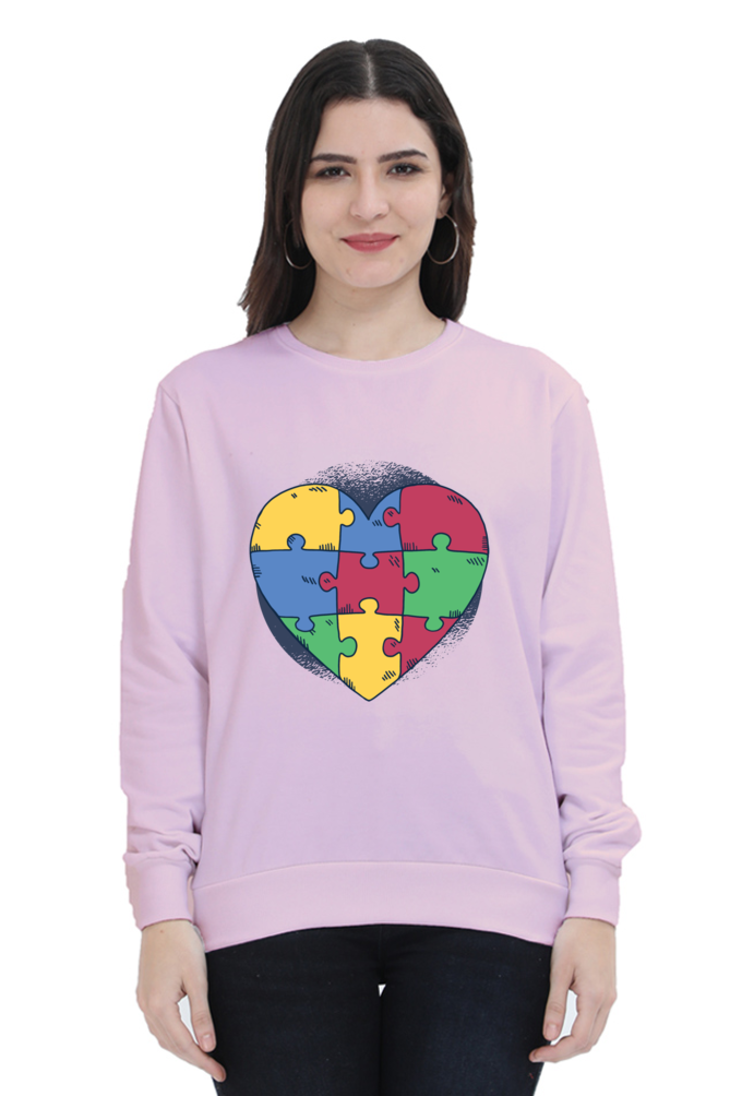 Autism Heart Puzzle Sweatshirt
