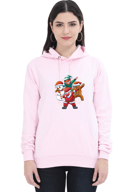 Santa Friends Hooded Sweat Shirt