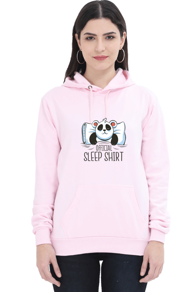 Panda Sleep Hooded Sweat Shirt