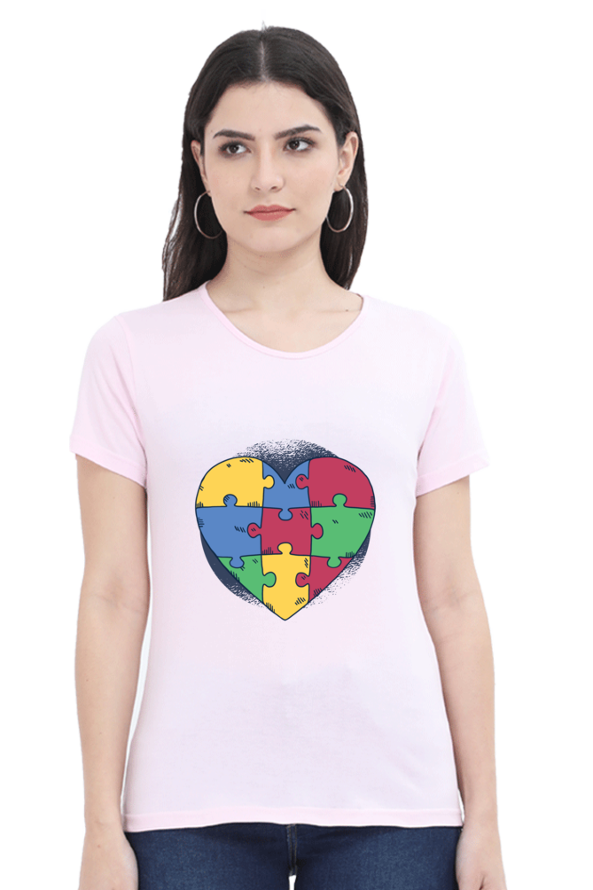 Autism Heart Puzzle T-Shirt