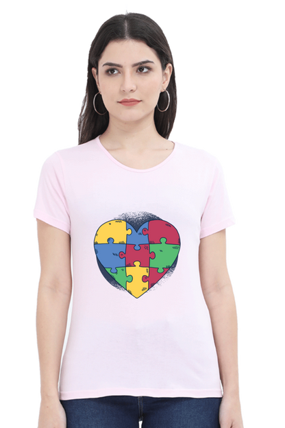 Autism Heart Puzzle T-Shirt