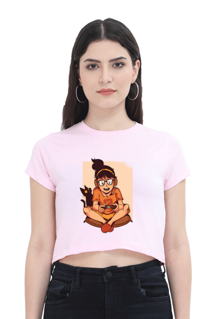 Gamer Girl Crop Top